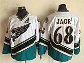 Capitals 68 Jaromir Jagr White CCM Throwback Stitched Jersey,baseball caps,new era cap wholesale,wholesale hats